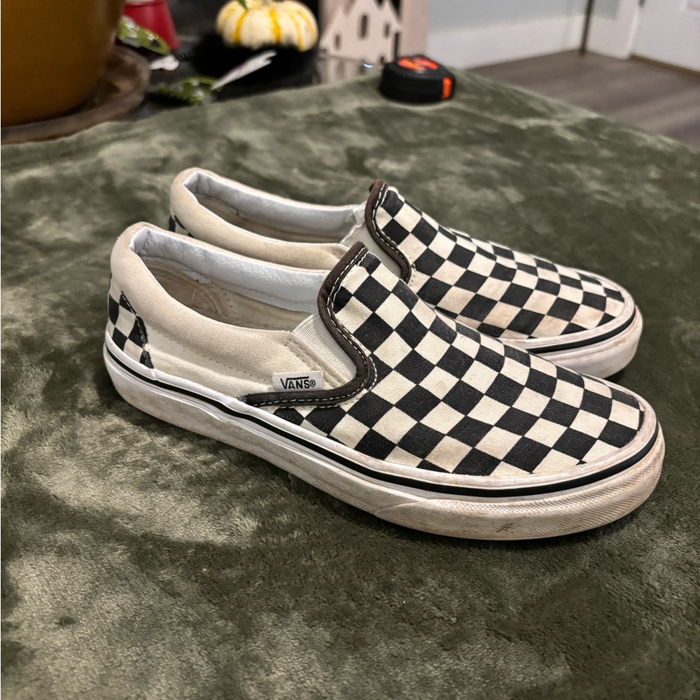 Checkered vans